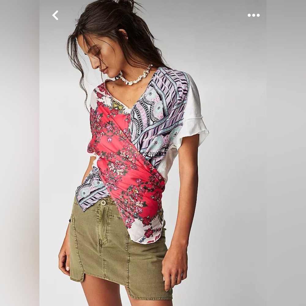 Free People Pick Your Scarf Maxi Tee